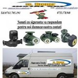 Pompe recirculare Wilo Grundfos Magna 3, cu factura, dimens. pe stoc